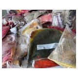 Collection of Assorted Feathers including Ostrich in Various Colors