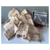 Assorted Fur Type Fabric Scraps and Crafting Materials