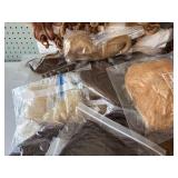 Collection of Vintage Wig Hair Pieces in Various Colors