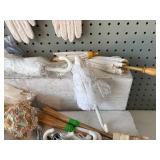 Collection of Vintage Gloves and Parasol Accessories