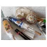 Collection of Vintage Gloves and Parasol Accessories