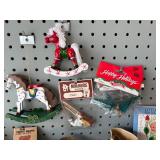 Vintage Miniature Dollhouse Collection with Ornaments and Accessories