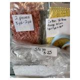 Collection of Vintage Ribbons and Trims Assorted Styles and Lengths