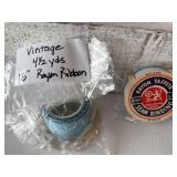 Collection of Vintage Ribbons and Trims Assorted Styles and Lengths