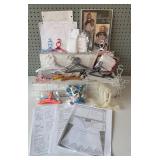 Assorted Doll Dress Patterns with Variety of Miniature Hangers