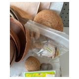 Vintage Doll Making Kit with Assorted Heads, Limbs, and Supplies