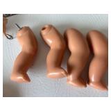 Collection of Mixed Doll Parts for Restoration or Art Projects