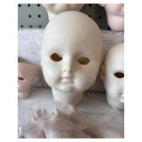 Collection of Doll Parts and Molds by Vernon Seeley