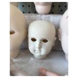Collection of Doll Parts and Molds by Vernon Seeley