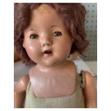 Vintage Collection of Mixed Composition Dolls and Doll Parts