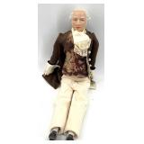 Elegant Collection of 6 Victorian Porcelain Dolls with Period Attire