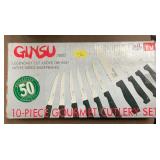 Ginsu 10-Piece Gourmet cutlery set