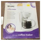Rival 12 cup coffee maker