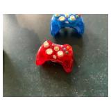 pair of X-box controllers