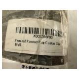 2ft x 6ft Runner Rug - Brown