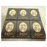 6 Packs of Jack Daniels Gentlemans Playing Cards