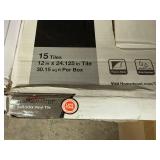 10 Boxes of Bach Sand Self Stick Vinyl Tile