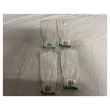 Pack of 12 Cut Resistant White Gloves - Medium