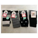 4 Pairs of Black Muk Luks Socks