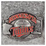 MN Twins Tokens and Belt Buckle