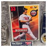 MN Twins Tokens and Belt Buckle