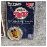 MN Twins Tokens and Belt Buckle