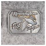(2)Remington Belt Buckles