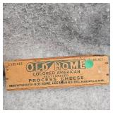 (2)Wooden Cheese Boxes