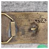 Trojan Hybrid Brass Belt Buckle