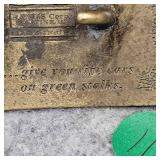 Trojan Hybrid Brass Belt Buckle