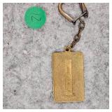 Trojan Hybrid Brass Keychain