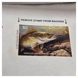 MN Walleye Stamp Collection 2011-2024