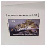 MN Walleye Stamp Collection 2011-2024
