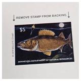 MN Walleye Stamp Collection 2011-2024