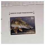 MN Walleye Stamp Collection 2011-2024