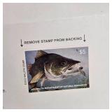 MN Walleye Stamp Collection 2011-2024