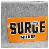 Surge Milker Tin Sign