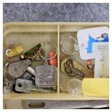 Keychains Beer Openers and Misc