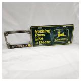 John Deere License Plate and Keep on Truckin Plate
