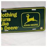 John Deere License Plate and Keep on Truckin Plate