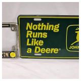 John Deere License Plate and Keep on Truckin Plate