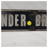 Velander Bros. Trojan Signage Personalized Farm Sign Holder