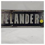 Velander Bros. Trojan Signage Personalized Farm Sign Holder