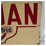 Trojan Tin Lith Original Sinage, Very Nice