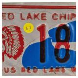 MN "Red Lake Chippewa" Walleye Plate 1984