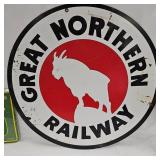 Great Northern Railway and John Deere Signs