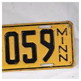 1939 Set of License Plates