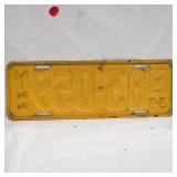 1939 Set of License Plates