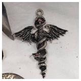 Vintage Pins Set with Knife