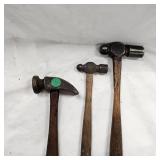 Lot of 3 Unique Vintage Hammers
